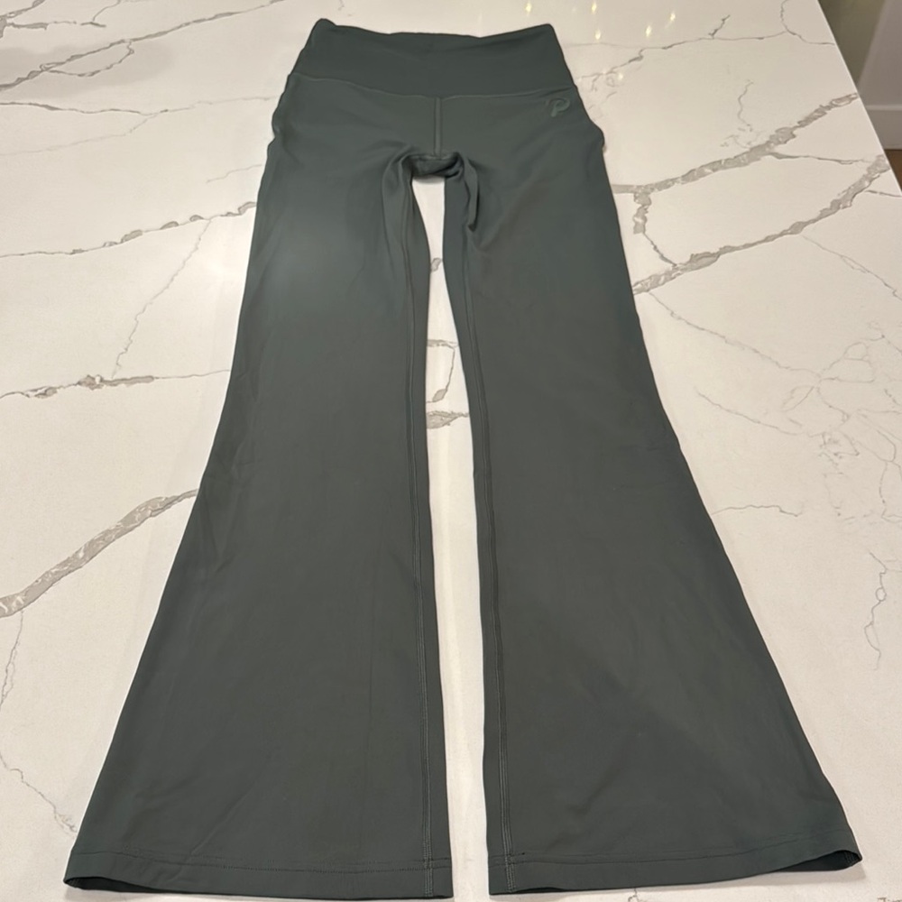 lululemon athletica Green Groove Boot Flare Pants
